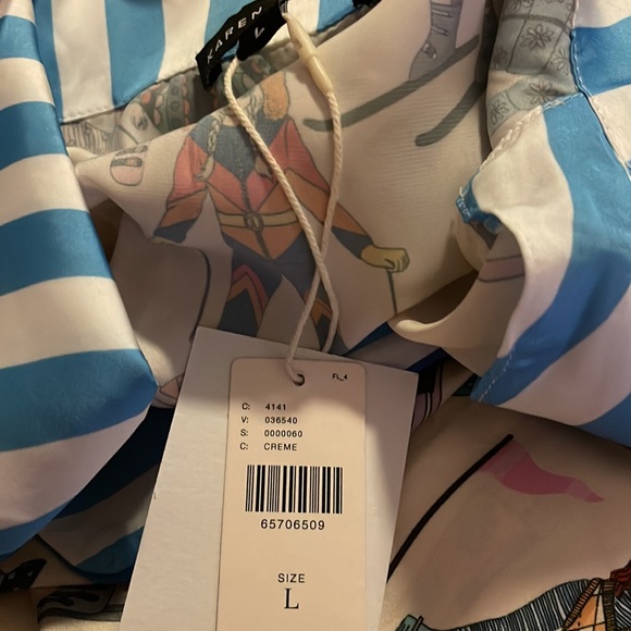 🆕 Anthro Karen Mabon Apres Ski Satin Robe Ships Same Day 📦‼️ - Picture 10 of 10